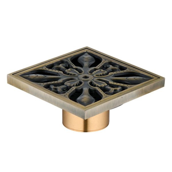 Wholesale Flat Floor Strainer Odorless Square Drain