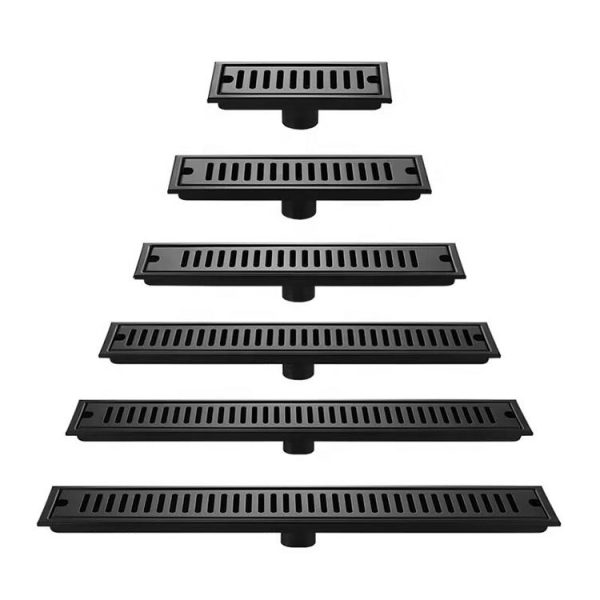 Bathroom Accessories Square Linear Floor Drain