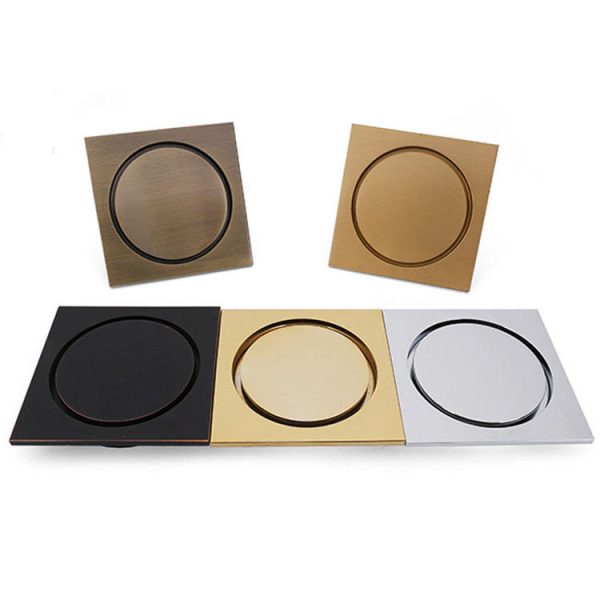 Customized Good Quality Bathroom Shower Gold Floor Drain