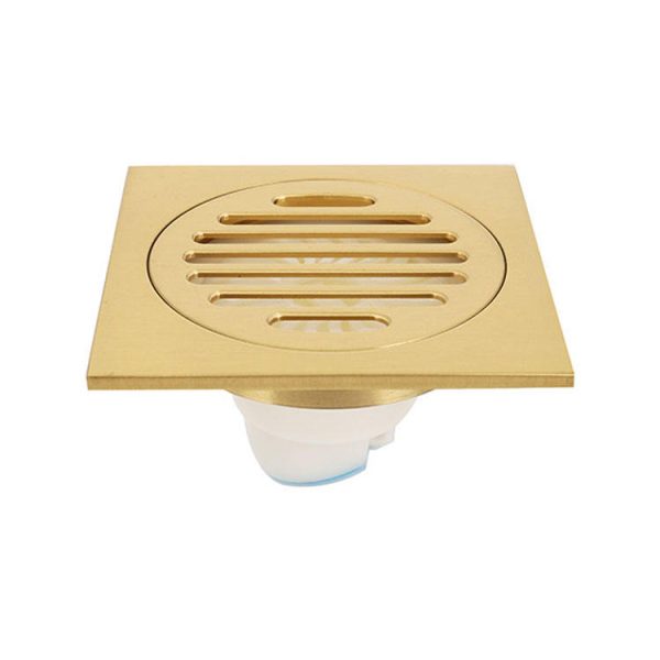 Brass Bathroom Drain Cover Floor Shower Drain