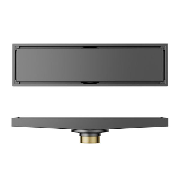 Hook Refined Copper Shower Linear Floor Drain