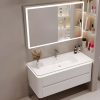 MP BC 1012 Luxury Modern Marble Top Bathroom Cabinet With Led Mirror