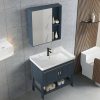 Meubles de salle de bain à évier simple en PVC MP BC 10121