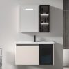 MP BC 10143 Bathroom Vanity Set Framed Wall Mount Floating Bathroom