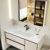 MP BC 10150 Bathroom Vanity Furniture with Mirror Aluminum Floor Mounted Cabinet