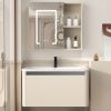 MP BC 1043 Small Design Aluminum Home Bathroom Waterproof Dresser With Mirror Wall Cabinet