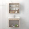 MP BC 1047 Solid Wood Wall Mounted Storage Bathroom Cabinet with Intelligent Mirror Cabinet