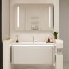 MP BC 1048 New Bathroom Single Sink Wooden Medicine Cabinet Bathroom Cabinet Vanity