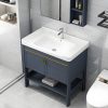 MP BC 1079 Bathroom Washbasin Cabinet Vanities Rectangle Slim Size Design