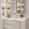 MP BC 1099 Bathroom Vanity with Wash Basin Sintered Stone with Mirror