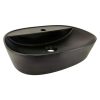 MP BS 1018 China Sanitary Ware Factory Wholesale Cassino Basin Matt Black