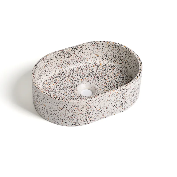 Factory Wholesale China Round Shape Sink Nature Material Bathroom Basin