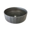 MP BS 1045 China Basin Factory Wholesale La Fab Sandstone Above Counter Basin Black
