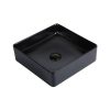 MP BS 105 Wholesale Azure Ceramic Above Counter Basin Black