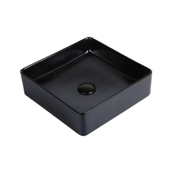 Wholesale Azure Ceramic Above Counter Basin Black