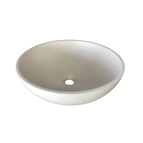 Sanitary Manufacturer Wholesale Above Counter Sandstone White Basin