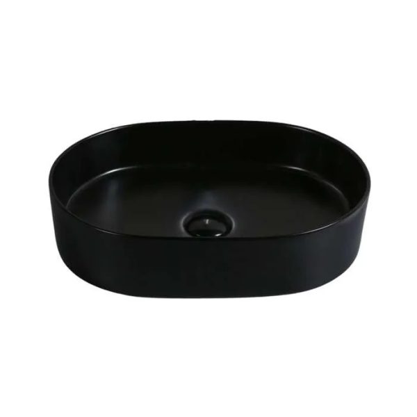 Wholesale Basin Suppliers Mozart Ceramic Above Counter Basin Black