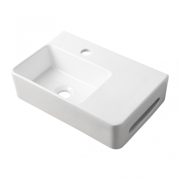Wholesale Aquacubic Vanity Cabinet Above Counter Ceramic Art Basin