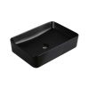 MP BS 1074 China Bathroom Basin Manufacturers Factory Wholesale Polo Ceramic Above Counter Basin Black