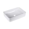 MP BS 1075 China Bathroom Basin Manufacturers Factory Wholesale Polo Ceramic Above Counter Basin White