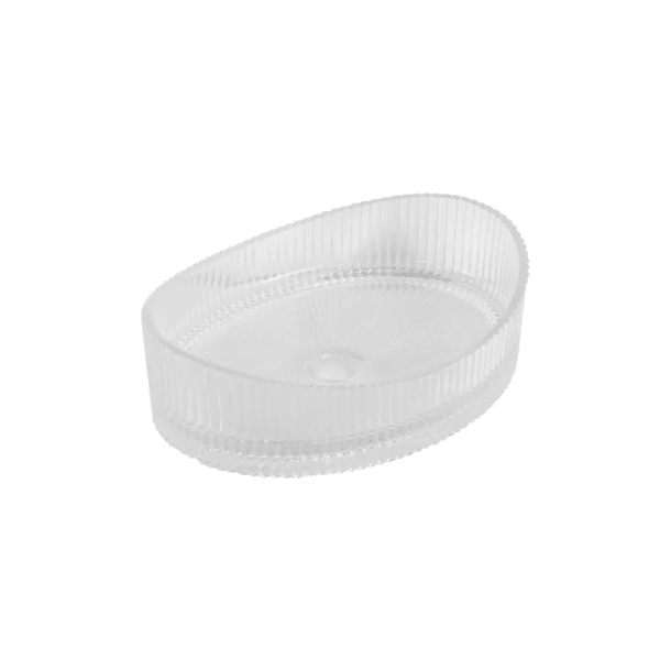 Vessel Sink Crystal Glass Wash Basin Die cast Art Countertop Bathroom Basin