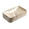 MP BS 1080 China Bathroom Basin Manufacturers Factory Wholesale Viola Sandstone Above Counter Ceramic Basin