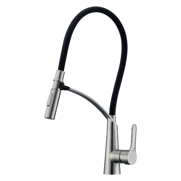Modern Single Handle Brass Kitchen Sink Faucet