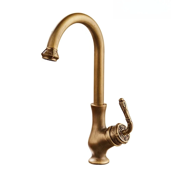 High Quality Brass Kitchen Single Handle Sink Faucets