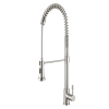 MP KF 1024 Polished Chrome Pull Out Flexible Single Hole Kitchen Faucet