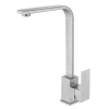MP KF 1030 Wall Mounted Square Kitchen Faucet with Pull Out Waterfall Tap