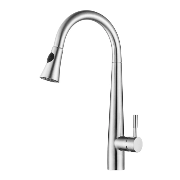 Kitchen Pull Out Sink Faucet Stainless Steel Hot and Cold Mixer Faucet Tap
