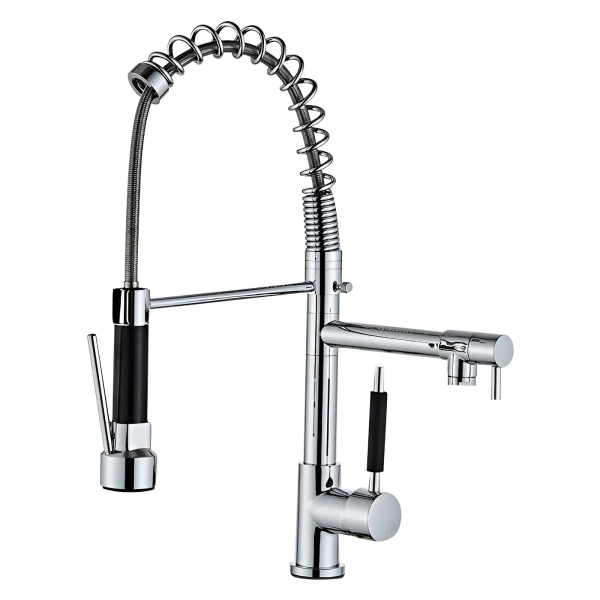 Factory Direct Sales High Quality Stainless Steel Pure Brass Kitchen Faucets