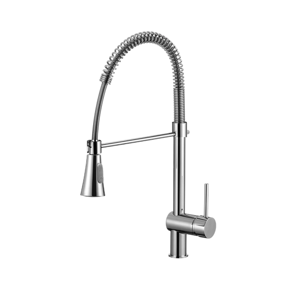 Cheap Items Pull Down Brass Body Single Handle Kitchen Faucet