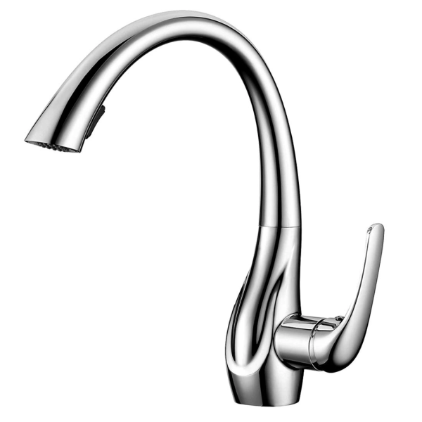 Sanitary Ware Hot Cold Water Single Handle Kitchen Sink Faucet