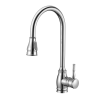 MP KF 1053 Kitchen Faucet with Pull Down Sprayer Brushed Nickel