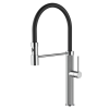 MP KF 1060 Bathroom Water Tap Single Lever Pull Down Spring Spray Kitchen Faucet
