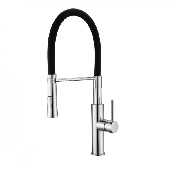 High Quality 304 Stainless Steel Pull Style Kitchen Faucet