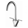 MP KF 1063 Single Hole Double Handle Monoblock Brass Kitchen Faucet