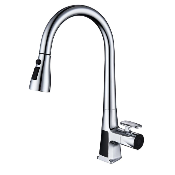 High Quality Intelligent Induction Pull Down Kitchen Faucet