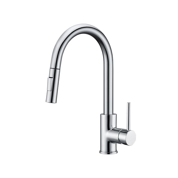 304 Stainless Steel Single Handle Kitchen Faucet