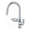 MP KF 1085 Brass Hot Sales Pull Down Kitchen Faucet With Sprayer and Soap Basket