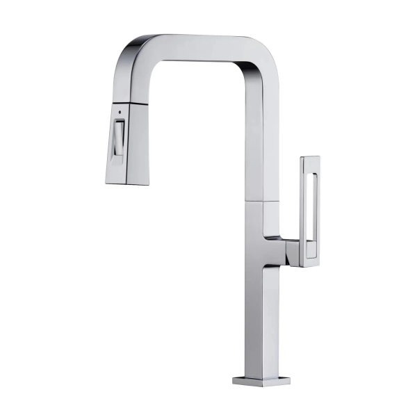 Modern Single Hole Brass Kitchen Faucet