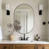 MP LM 1037 Luxury Traditional Dressing Aluminum Frame Wall Mounted Bedroom Mirror