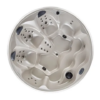 MP LS E0172 Acrylic Round Massage Outdoor Hot Tub Spa bathtub for 5 person
