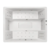 MP LS E0199 High Quality Whirlpool Massage Acrylic Bathtub 4 Person
