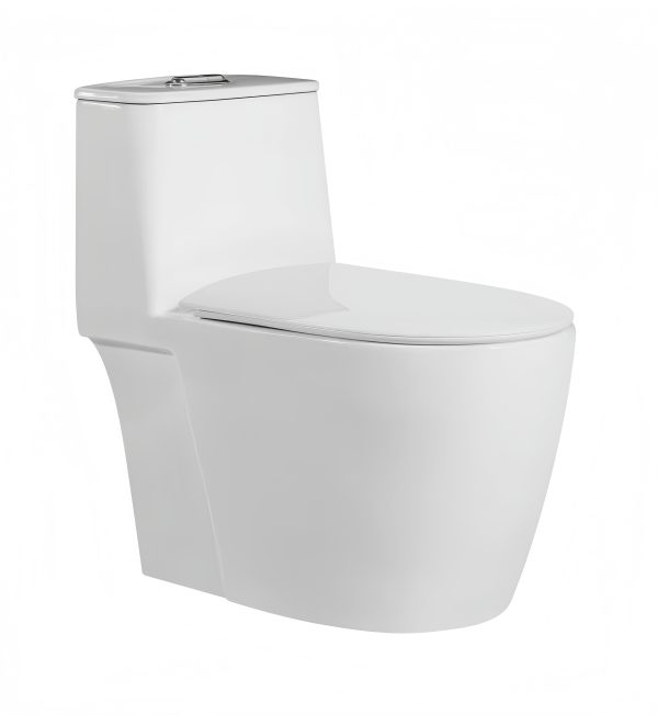 New Design Siphonic Toilet Bowl Sanitary Ware One Piece Toilet