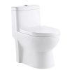 MP OP 1026 Bathroom Washdown Floor Mounted One piece Ceramic Toilet