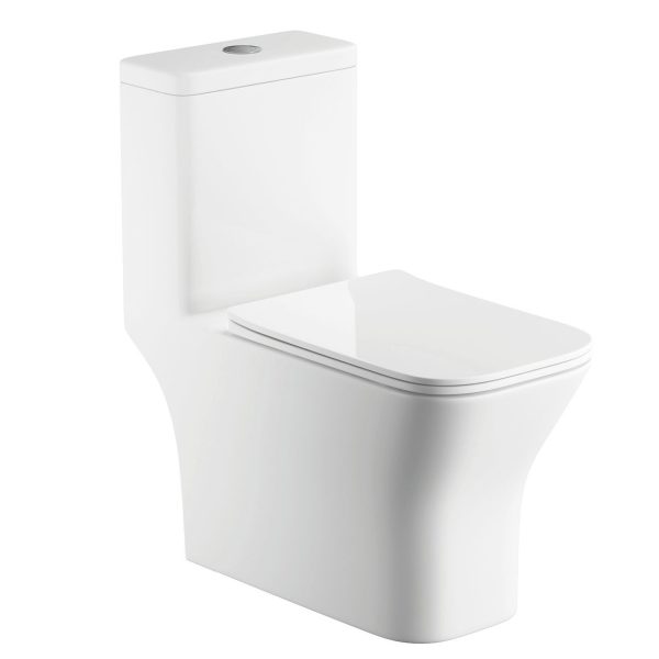 Ceramics White Wc One Piece Sanitary Ware Toilet