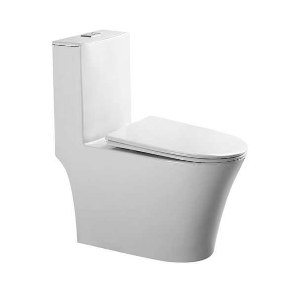 Dual Flush Floor Mounted Siphonic One Piece Toilet