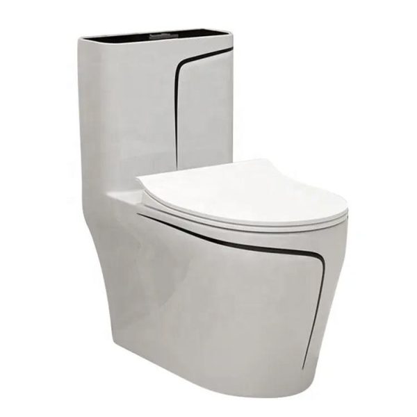 Bathroom Ceramic One Piece Commode Wc Toilet